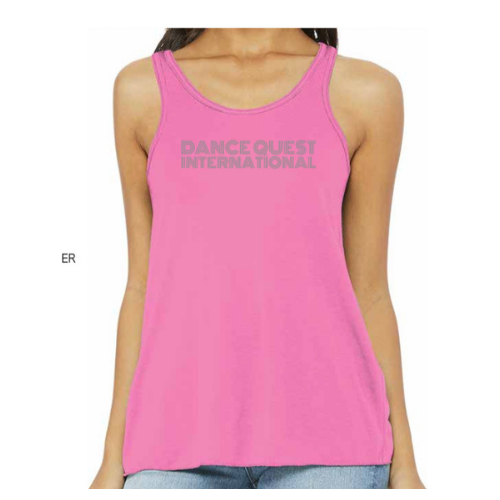 Retro Dance Quest Intl Logo Tank (6692267393209)