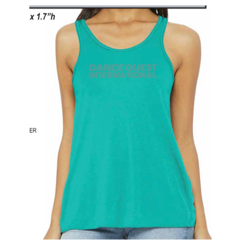Retro Dance Quest Intl Logo Tank (6692267393209)